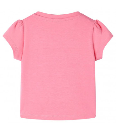 Kids' T-shirt Bright Fluo Pink 140