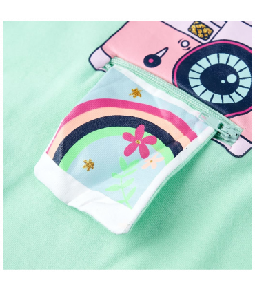 Kids' T-shirt Bright Green 104