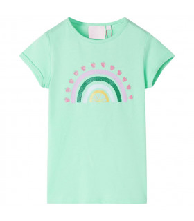 Kids' T-shirt Bright Green 116