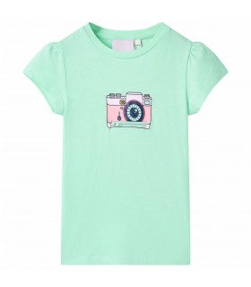 Kids' T-shirt Bright Green 116