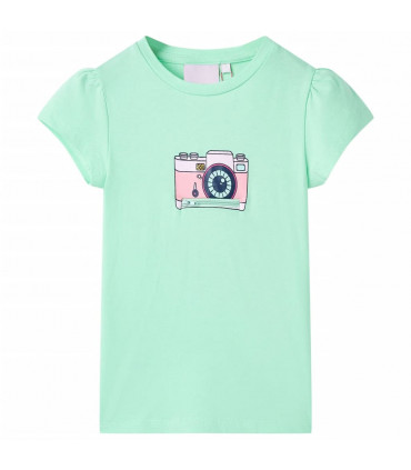 Kids' T-shirt Bright Green 116