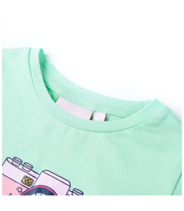 Kids' T-shirt Bright Green 116