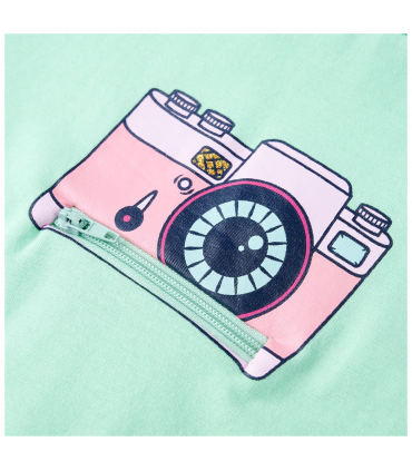 Kids' T-shirt Bright Green 116