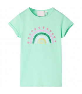Kids' T-shirt Bright Green 128