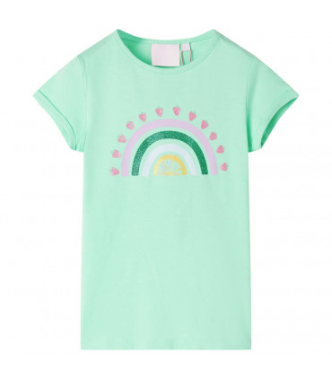 Kids' T-shirt Bright Green 140
