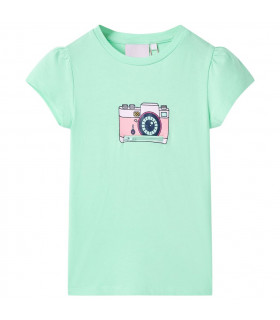 Kids' T-shirt Bright Green 140