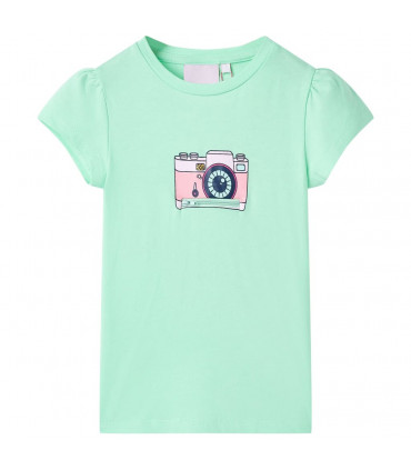 Kids' T-shirt Bright Green 140
