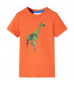 Kids' T-shirt Bright Orange 104