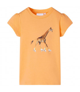 Kids' T-shirt Bright Orange 116