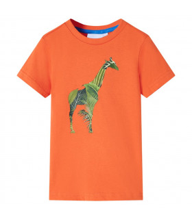 Kids' T-shirt Bright Orange 128
