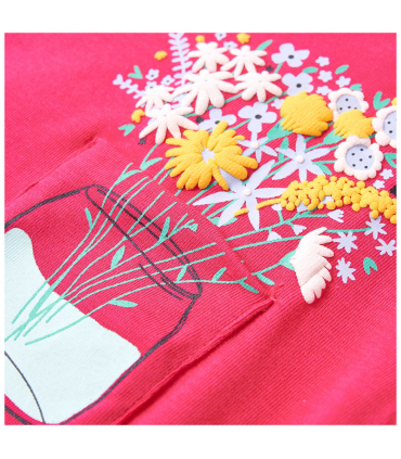 Kids' T-shirt Bright Pink 128