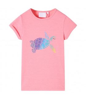 Kids' T-shirt Bright Pink 140