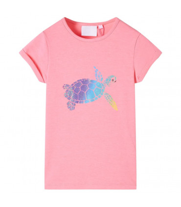 Kids' T-shirt Bright Pink 140