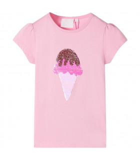 Kids' T-shirt Bright Pink 140