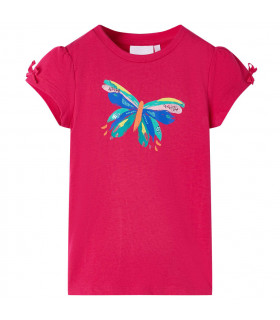 Kids' T-shirt Bright Pink 140