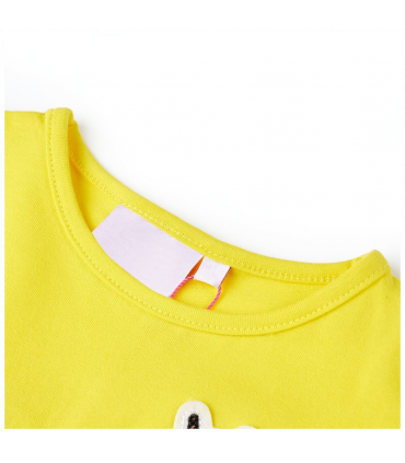 Kids' T-shirt Bright Yellow 104