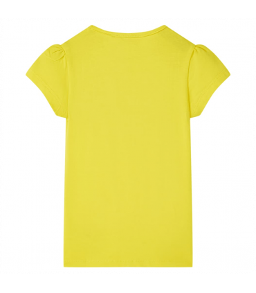 Kids' T-shirt Bright Yellow 116