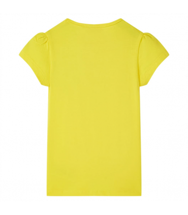 Kids' T-shirt Bright Yellow 140