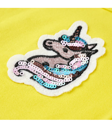 Kids' T-shirt Bright Yellow 92