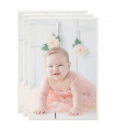 vidaXL Photo Frames Collage 3pcs for Table Silver 21x29.7cm MDF