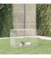 Rabbit Cage 78x54x54 cm Galvanised Iron