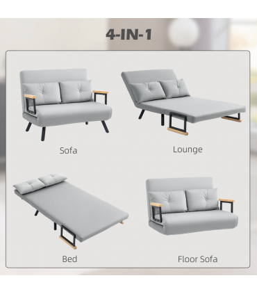 Versatile Loveseat Sofa Bed – Adjustable Comfort & Stylish Design