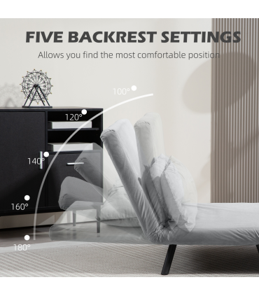 Versatile Loveseat Sofa Bed – Adjustable Comfort & Stylish Design