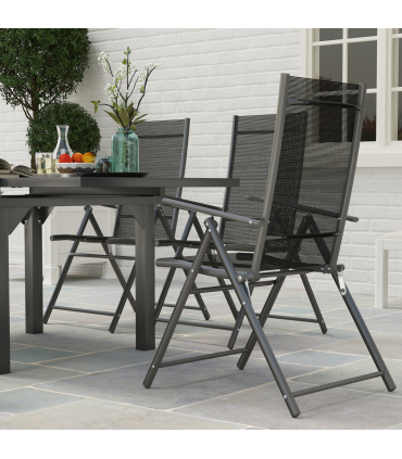 Versatile Seven-Piece Dining Set with Expandable Table for 4-6 People