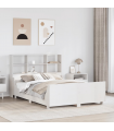 vidaXL Bookcase Bed without Mattress White 120x200 cm Solid Wood