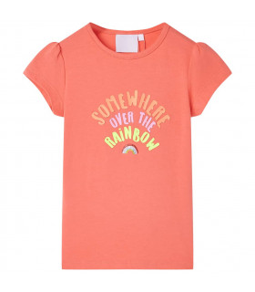 Kids' T-shirt Coral 116