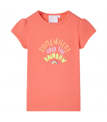 Kids' T-shirt Coral 116