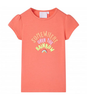 Kids' T-shirt Coral 128