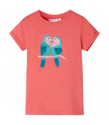 Kids' T-shirt Coral 140