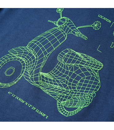 Kids' T-shirt Dark Blue 104