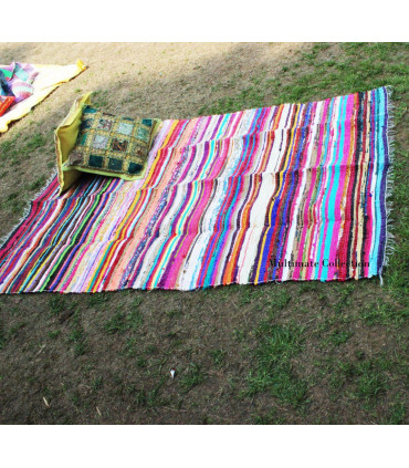 Hand Made Multicolor CHINDI 90 X 150