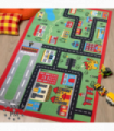 KIDS GREEN TOWN RUG 100x165cm