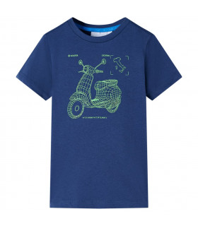 Kids' T-shirt Dark Blue 128