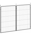 Foldable Steel Pet Enclosure - Secure Space for Pets - Versatile Design