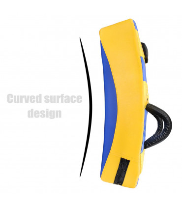 Large Shield Boxing Thai Kick Boxing Strike Curved Arm Pad MMA Muay Punch
