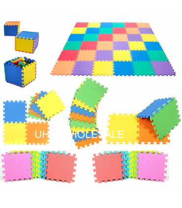 2 PACKS MULTICOLOR EVA INTERLOCKING Mat 30 x 30