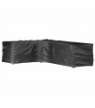 vidaXL L-Shaped Garden Furniture Cover 16 Eyelets 210x260x80 cm