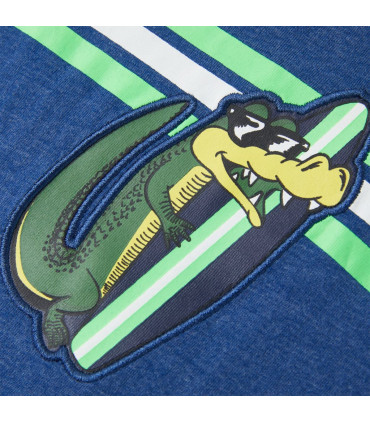 Kids' T-shirt Dark Blue Melange 116