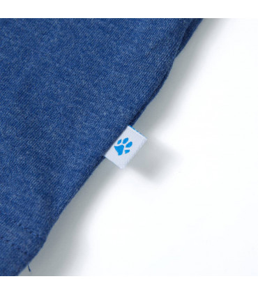 Kids' T-shirt Dark Blue Melange 116