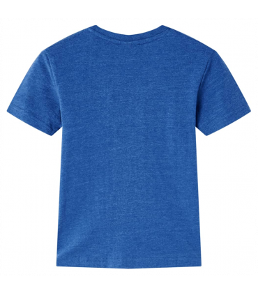 Kids' T-shirt Dark Blue Melange 140