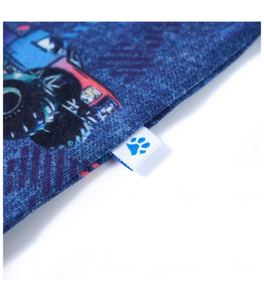 Kids' T-shirt Dark Blue Melange 140