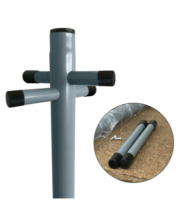 6 x Telescopic Clothes Line Prop