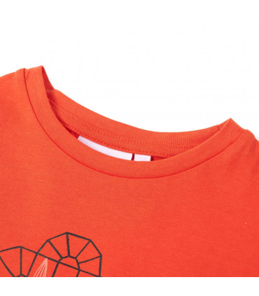 Kids' T-shirt Dark Orange 104