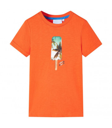 Kids' T-shirt Dark Orange 116