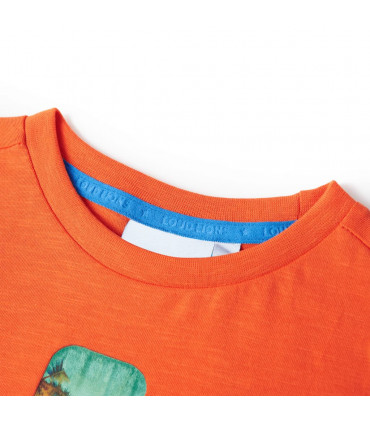 Kids' T-shirt Dark Orange 128