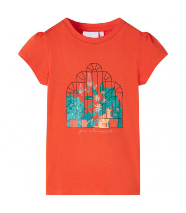 Kids' T-shirt Dark Orange 128